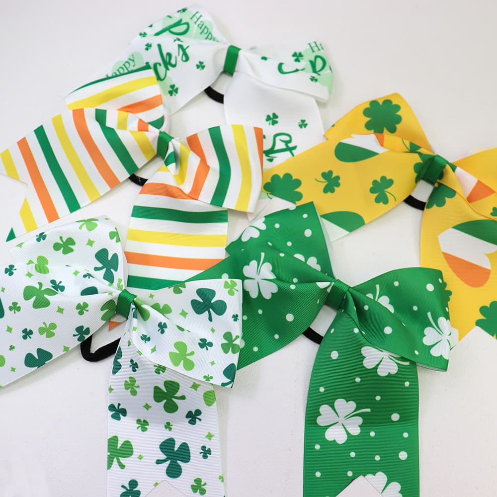 Chouchou pour cheveux de la Saint-Patrick