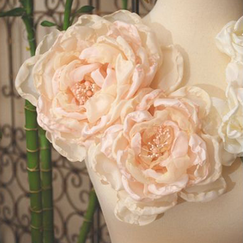 organza ribbon flowers